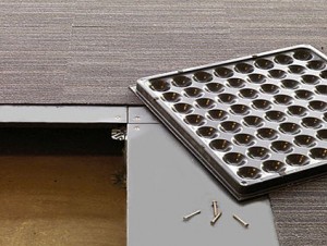 Grey  Raised Access Floor Tile and Pedistal